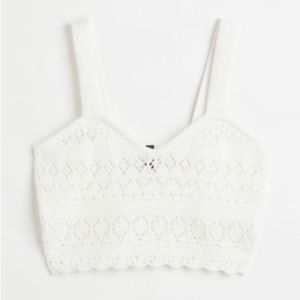 (5/$10) DIVIDED H&M CROP TOP